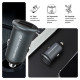 Автомобільний зарядний пристрій ArmorStandart 2xUSB QC3.0 Grey + кабель USB-C (ARM82459)