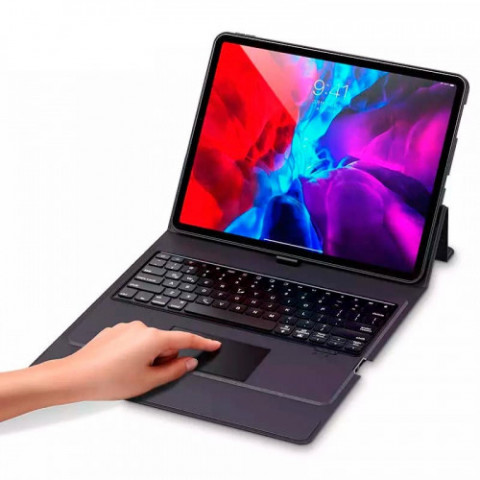 Чохол-клавіатура Usams Smart Touch Control Keyboard Cover для Apple iPad 10.2 2020/iPad Pro 10.5 2017 Black (US-BH684)