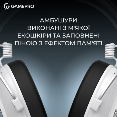 Бездротова ігрова гарнітура GamePro Asgard Skald (HS850W) Купити в Україні