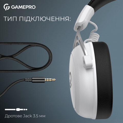 Бездротова ігрова гарнітура GamePro Asgard Skald (HS850W) Купити в Україні