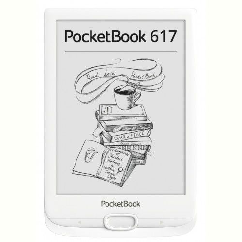 Електронна книга PocketBook 617 White (PB617-D-CIS)