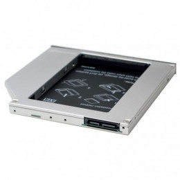 Адаптер підключення Voltronic HDD 2.5" в відсік приводу ноутбука SATA/mSATA 9.5мм (YT-CAHDD9.5/08592)