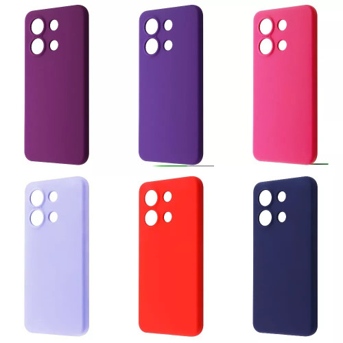 Чохол-накладка Wave Full Silicone Cover для Xiaomi Redmi Note 13 4G Pink