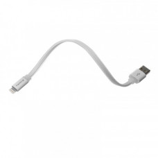 Кабель ColorWay USB-Lihgtning, 0.25м White (CW-CBUM-LM25W)