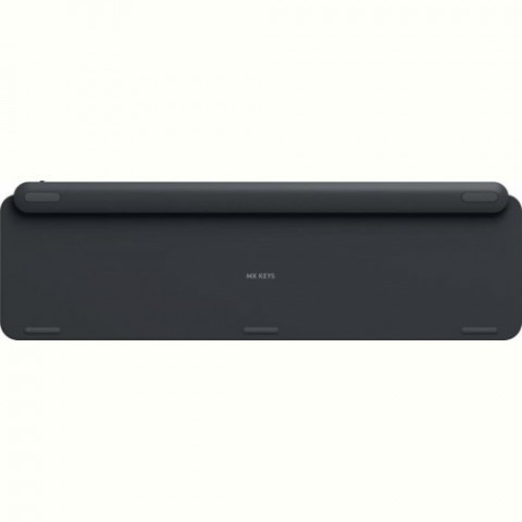 Клавіатура бездротова Logitech MX Keys Advanced Wireless Illuminated UA Graphite (920-009415)