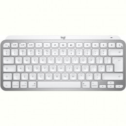 Клавіатура бездротова Logitech MX Keys Mini For Mac Minimalist Wireless Illuminated Pale Grey (920-010526)