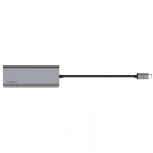 Концентратор USB Type-C Belkin 6in1 Multiport Dock Gray (AVC008BTSGY)