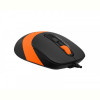 Мишка A4Tech FM10S Orange/Black USB