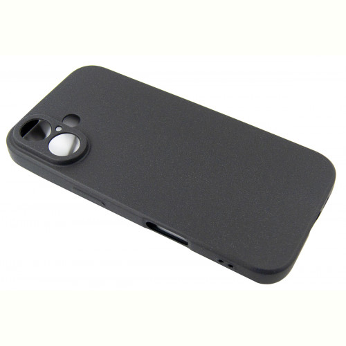 Чохол-накладка Dengos Carbon для Apple iPhone 16 Black (DG-TPU-CRBN-208)