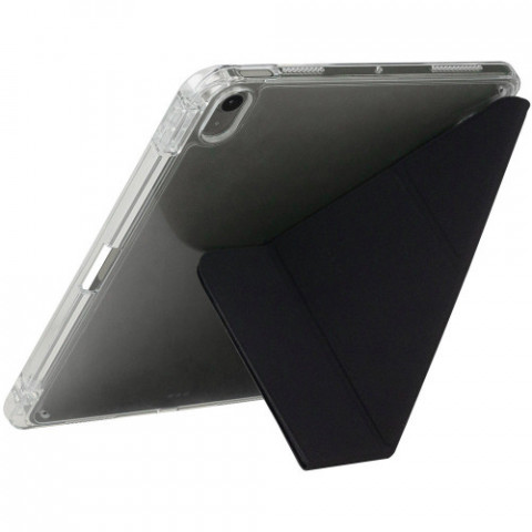 Чохол-книжка BeCover Ultra Slim Origami Transparent з кріпленням Apple Pencil для Apple iPad Air (4/5) 2020/2022 10.9" Black (711102)