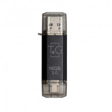 Флеш-накопичувач USB 3.0 16GB Type-C T&G 009 Star Series Black (TG009TC-16GBK3)