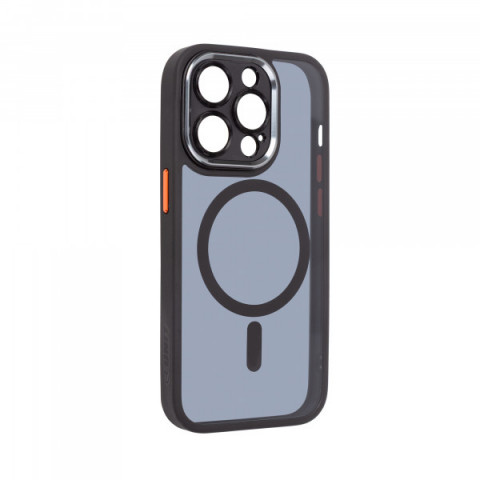 Чохол ArmorStandart Unit MagSafe SE для Apple iPhone 14 Pro Black Orange (ARM75366)