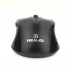 Мишка бездротова REAL-EL RM-307 Black USB