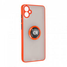 Чохол ArmorStandart Frosted Matte Ring для Samsung A05 (A055) Red (ARM72763)