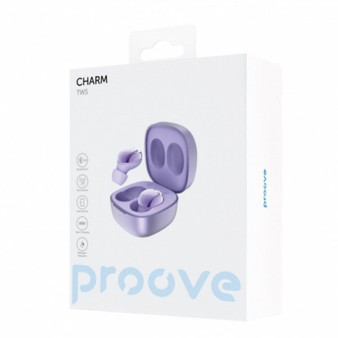 Бездротові навушники Proove Charm TWS silver Купити в Україні