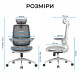 Крісло офісне Sihoo M59AS Mesh Gray (M59AS-M301) Купити в Україні