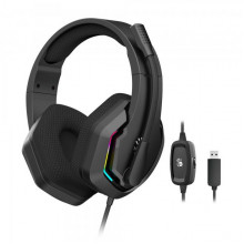 Гарнітура ігрова Bloody G260 з підсвічуванням, USB, колір чорний