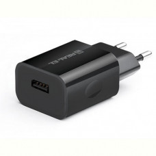 Мережевий зарядний пристрій REAL-EL CH-110 (1USBx1A) Black