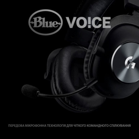 Гарнитура Logitech G Pro X with Stand Black (991-000358)