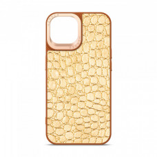 Чохол Harder Crocosaur для Apple iPhone 14 Beige (ARM76715)