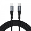 Кабель Choetech USB-C - Lightning, 2м (IP0041-BK)