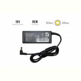 Блок живлення 1StCharger для ноутбука LG 19V 65W 3.42A 6.5x4.4 + каб.живл. (AC1STLG65WA)