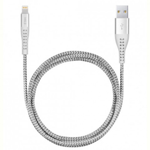 Кабель Ttec (2DKX01LG) USB - Lightning, ExtremeCable, 1.5м, Silver