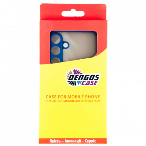 Чохол-накладка Dengos Matt для Samsung Galaxy S25+ SM-S936 Blue (DG-TPU-MATT-163)