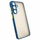 Чохол-накладка Dengos Matt для Samsung Galaxy S25+ SM-S936 Blue (DG-TPU-MATT-163)