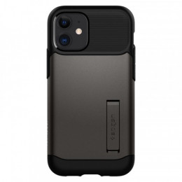 Чохол-накладка Spigen Slim Armor для Apple iPhone 12 Mini Gunmetal (ACS01546)