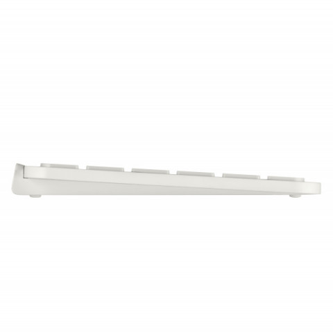 Клавіатура мембрана Keychron B6 Pro, USB/WL/BT, ivory white