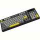 Клавіатура бездротова Ajazz AF98 Plus Black Gray Yellow (AF98-PLUS-BGY)
