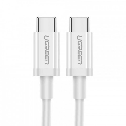 Кабель Ugreen US264 USB-C - USB-C, 1м, White (60519)