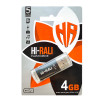 Флеш-накопичувач USB 4GB Hi-Rali Rocket Series Black (HI-4GBVCBK)