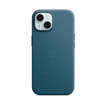 Чохол FineWoven Case with MagSafe Original for Apple iPhone 15 (OEM) - Pacific Blue (ARM71974)