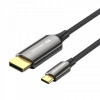 Кабель Vention USB Type-C - DisplayPort (M/M), 2 м, Black (CRFBH)