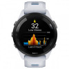 Смарт-годинник Garmin Forerunner 265 Black Bezel with Whitestone Case and Whitestone/Tidal Blue Silicone Band (010-02810-51)