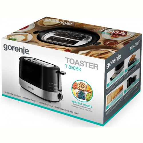 Тостер Gorenje T850BK