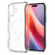 Чохол-накладка Spigen Ultra Hybrid MagFit для Apple iPhone 16 White (ACS08205)