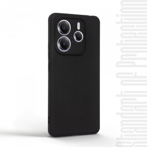 Чохол ArmorStandart Matte Slim Fit для Xiaomi Redmi Note 14 5G Camera cover Black (ARM79725)