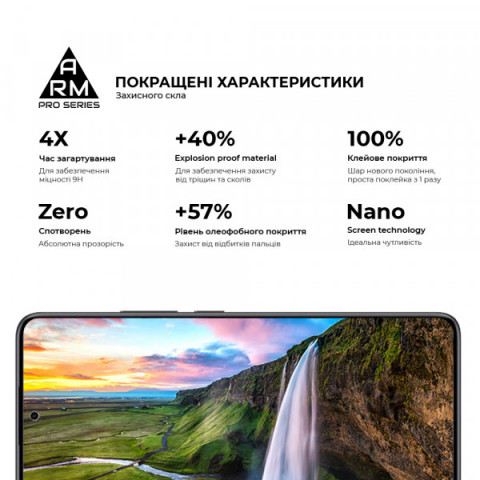 Захисне скло ArmorStandart Pro для Xiaomi Redmi Note 14 5G (ARM83175)