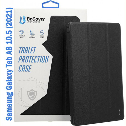 Чохол-книжка BeCover Flexible TPU Mate для Samsung Galaxy Tab A8 SM-X200/SM-X205 Black (708377)