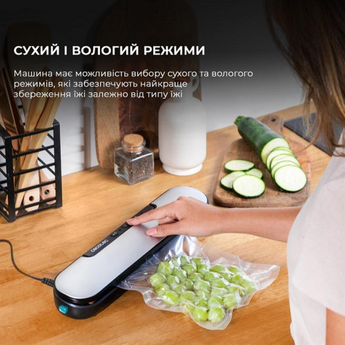 Вакуумний пакувальник Cecotec SealVac Easy Magnetik (CCTC-04375)