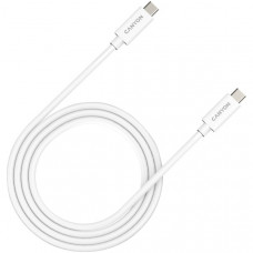 Кабель USB Type-C Canyon Type-C to Type-C 1m White (CNS-USBC44W)