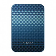 Зовнішній акумулятор Pitaka Aramid Fiber Magnetic PowerBank Qi2 5000mAh 15W Moonrise (PBQ2403)