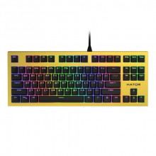 Клавіатура Hator Skyfall TKL Pro Yellow (HTK-657)