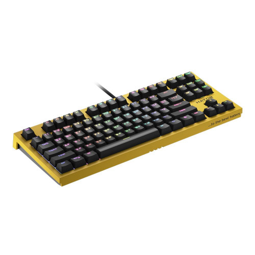 Клавіатура Hator Skyfall TKL Pro Yellow (HTK-657)