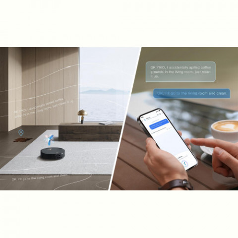 Робот-пилосос Ecovacs Deebot X8 Pro Omni (DEX56) Black
