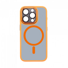 Чохол ArmorStandart Unit MagSafe SE для Apple iPhone 15 Pro Orange Black (ARM75371)