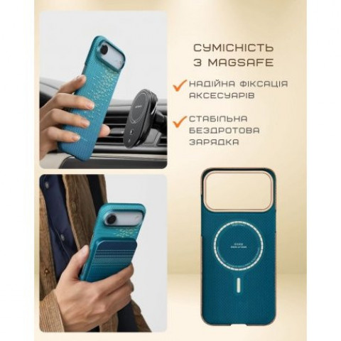 Чохол Pitaka Ultra-Slim Case для iPhone Air Lucid Blue (KI1704AG)